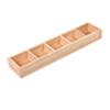 Multi Grid Wooden Flower Pot Bonsai Planter Box Desktop Storage Holder Organizer