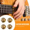4pcs Musical Instrument Volume Tone Buttons Electric Guitar Knob Cap for EPI LP Musical Intrument Accessaries Supplies Parts