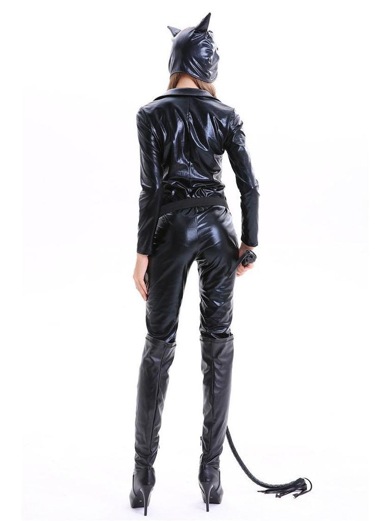 Женский европейский и американский костюм для девочек-кошек на Хэллоуин