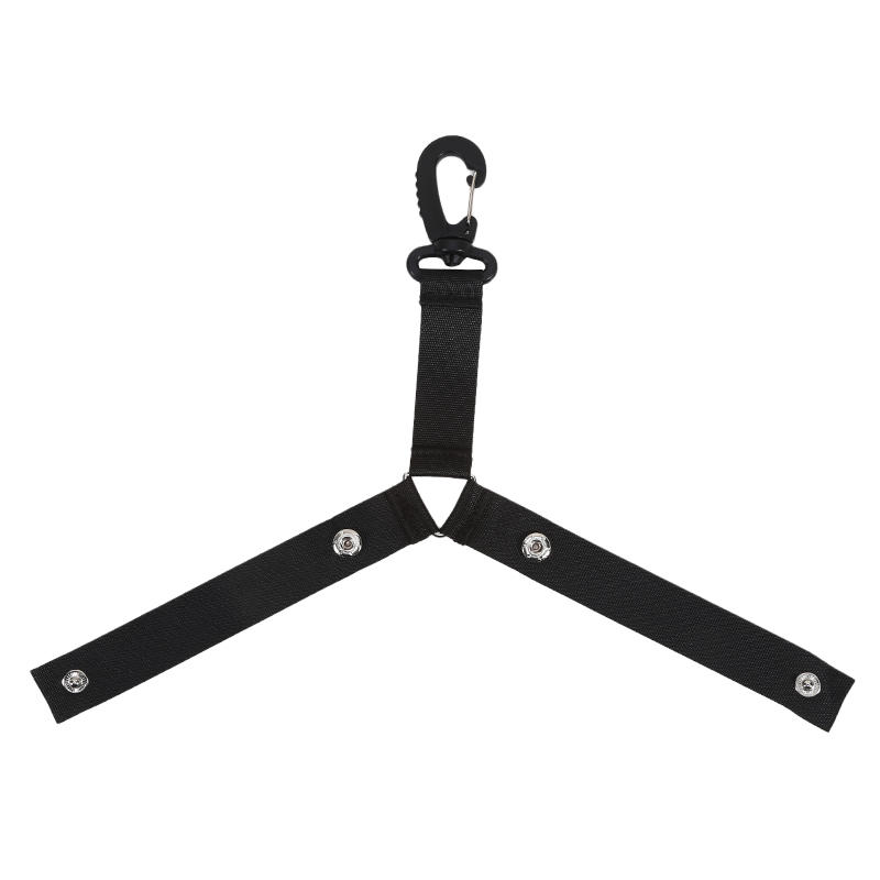 Cheerleading Pompom Holder Cheer Bag Organizer With Snapbutton Durable Hanger For Multiple Poms, Cheer Gear Accessory Girls