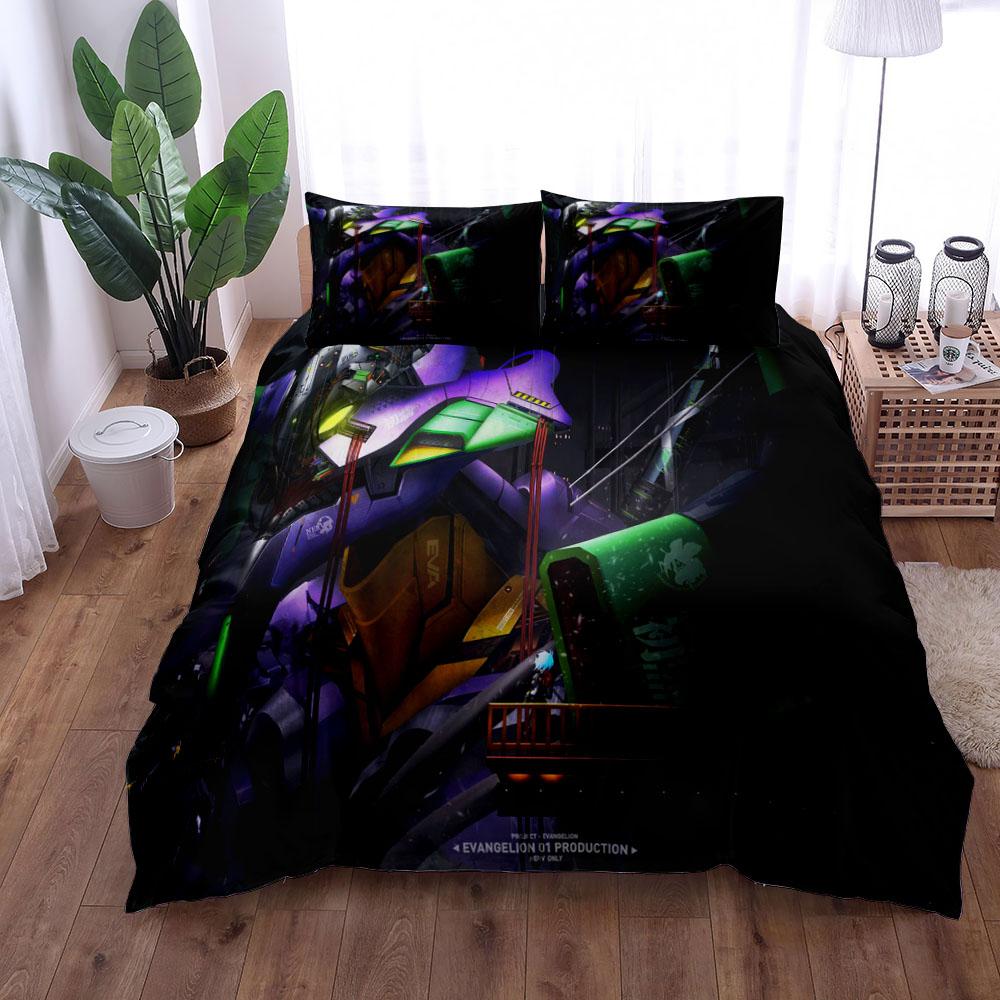 Mega Man Childhood Duvet Cover Set King Queen Double Full Twin Single Size Bed Linen Set