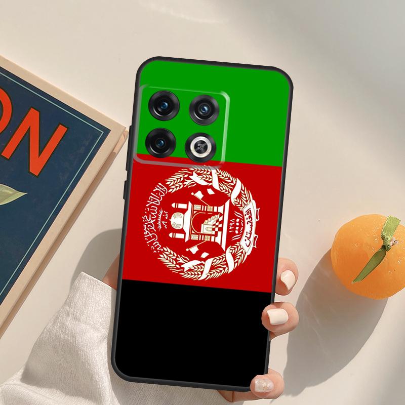 Чехол Флаг Афганистана Для OnePlus 13T 10T 10R 12R 13R 15 13 12 11 10 9 Pro Nord CE 5 2 3 4 Lite N20 N30 Обложка