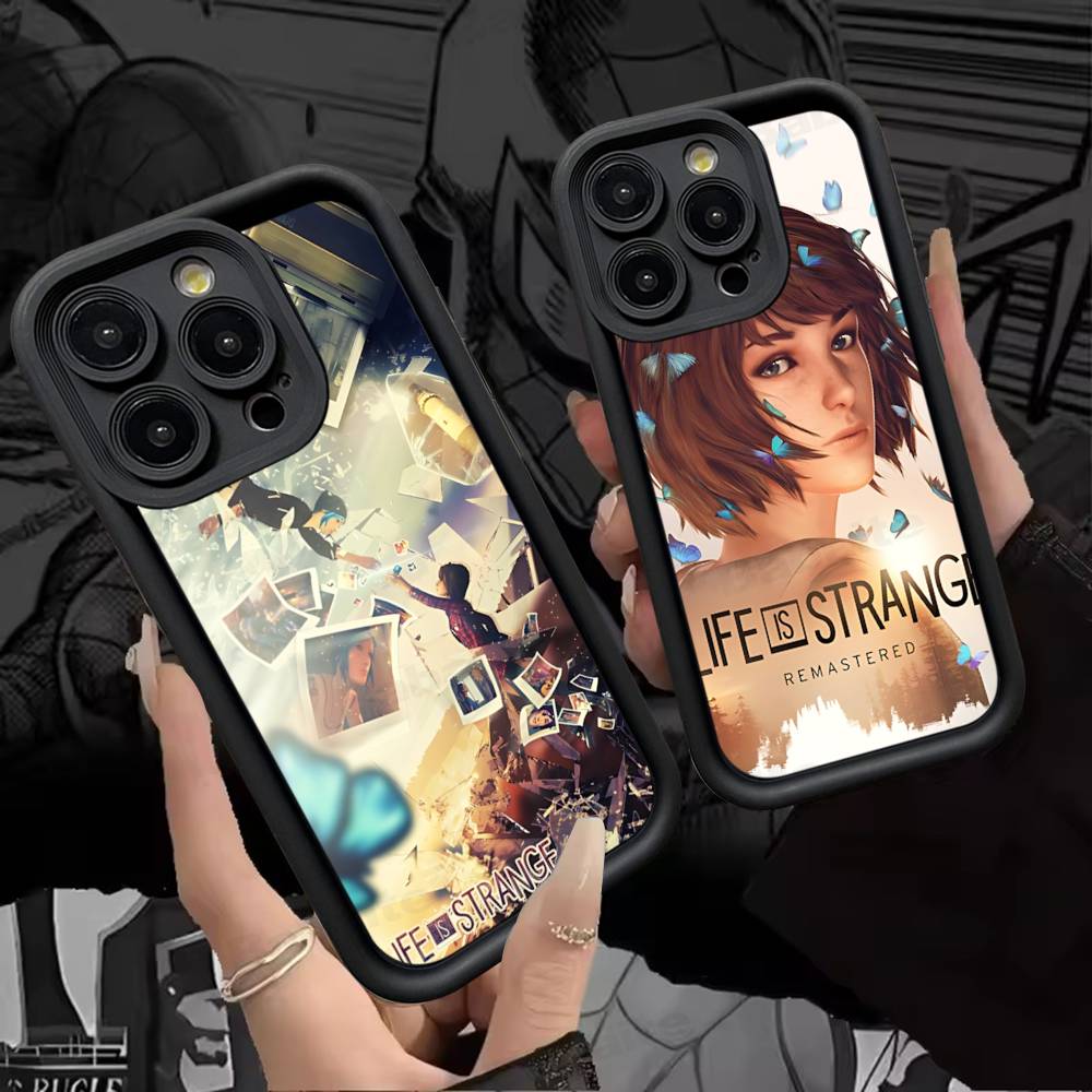 Игровое Аниме Жизнь Странная Милый ТПУ Чехол Для Телефона Для Iphone 17 16 15 14 13 12 11 Pro Max Plus Чехол