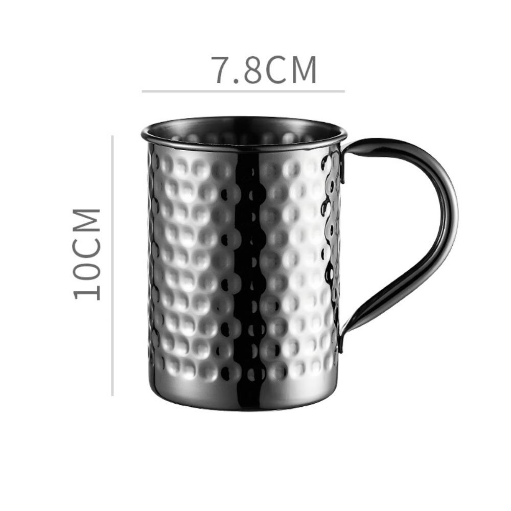 Durable Coppery Beer Mugs 550ml Coffee Cup New Copper Moscow Mule Mug Bar Drinkware