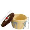 Woven Miscellaneous Basket Cartoon Coffee Table Box Cute Bow Storage Box  Desktop Storages
