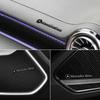 4/10 шт. Автомобильный значок аудиодинамика Стерео эмблема Наклейка Для Mercedes Benz AMG W203 W206 W220 W205 W211 W212 W201 GLA Аксессуары