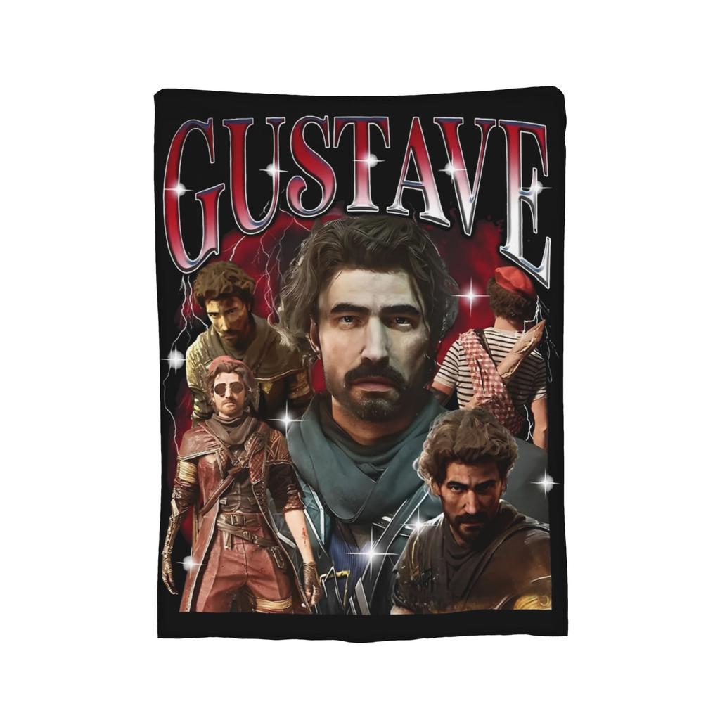 Esquie Clair Obscur Expedition 33 Tarot Card Blanket Fleece Printed Warm Throw Blankets for Bedding Travel Bedding Throws