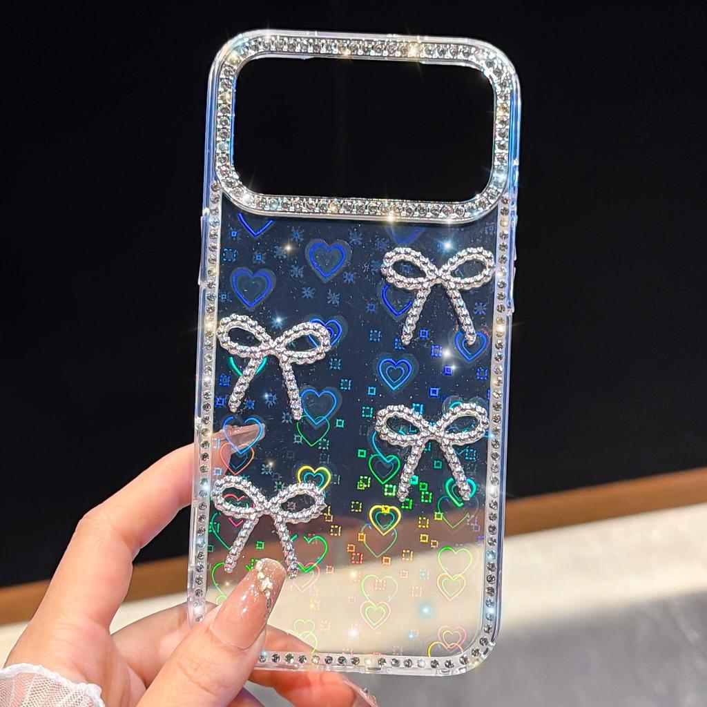 Алмазный чехол для телефона Apple 11 Pro Max, iPhone 11E с бантом, 11 Pro Защитный чехол Жесткий чехол