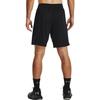 Under Armour Прямые шорты с эластичной резинкой на талии, однотонные мужские брюки, черные 1370220-001