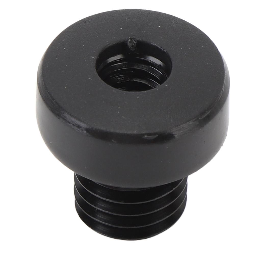 Pool Cue Back Plug Screw Aluminum Alloy Rubber Sleeve Billiard Cue End Plug for Replacement