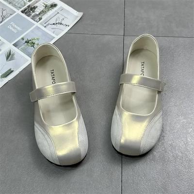 Мода 2024 года, осень, женские туфли на плоской подошве, корейский стиль, женские туфли-лодочки Mary Jane, повседневные туфли на плоской подошве, лоферы, одежда для работы и вечеринок, Zapatos De Mujer