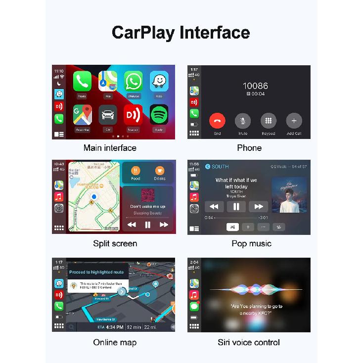 LoadKey & Carlinkit Проводной и Беспроводной CarPlay Android Auto Донгл USB беспроводной адаптер для Android экрана Автоматическое подключение зеркалирование