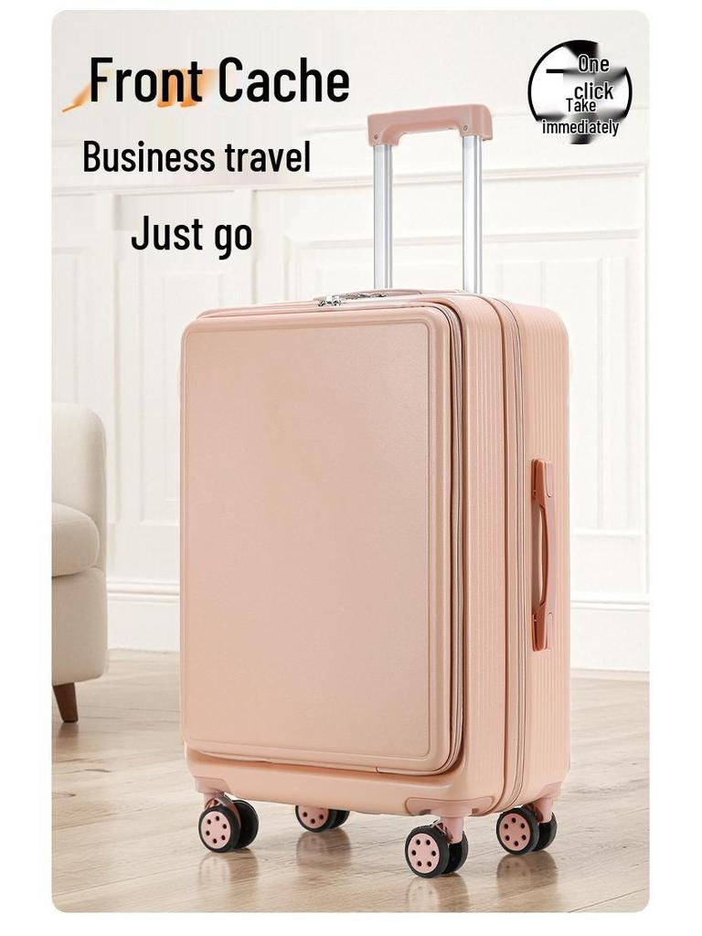 Многофункциональная ручная тележка с большой вместимостью и фронтальным открыванием: Устойчивый к царапинам и износу дорожный чемодан