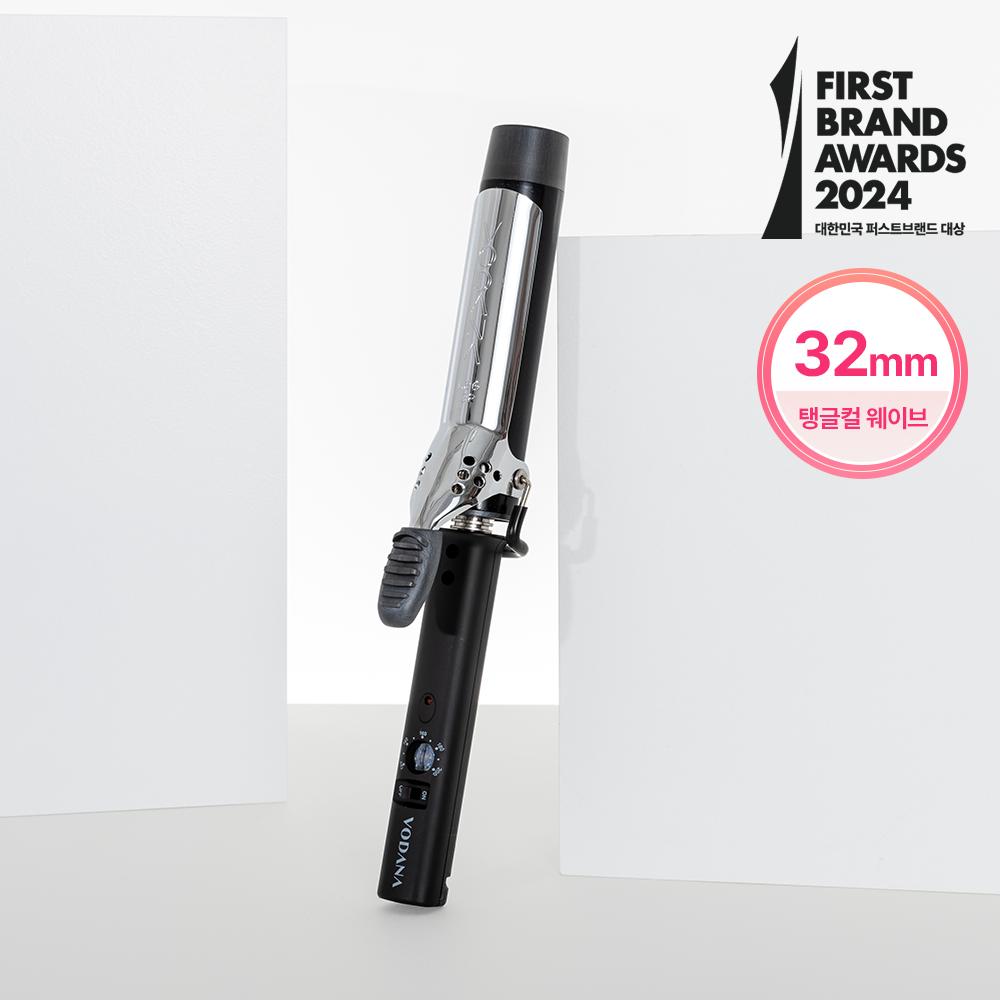 Bodana Glam Wave Curling Iron Black (32mm/36mm/40mm) 3 Types, Choose 1