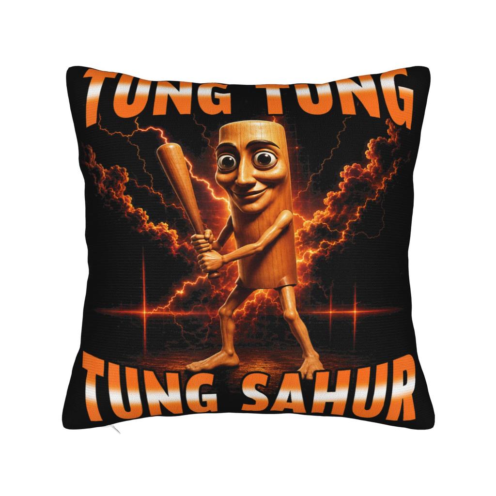 Pillow Cover USA 250 Anniversary Tung Sahur John Pork AI Baby 4th July Funny Pillow Case For Sofa Home Decoration Pillowcases