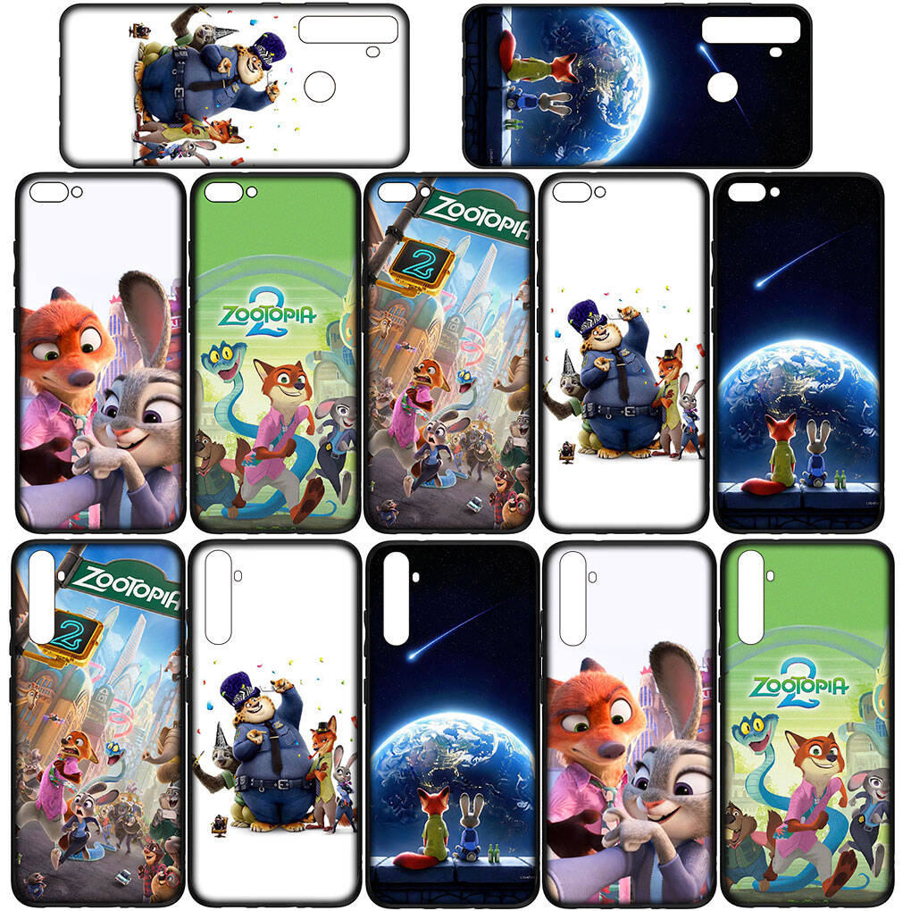 Для Samsung Galaxy S25 S24 S23 S22 Ultra FE Plus A17 A37 A57 A56 A55 A06 A16 A15 A36 A26 A35 A05 A25 A54 Чехол для телефона Джуди Ник Гэри Зверополис 2 Постер