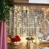3M LED Icicle Curtain Lights 300leds Christmas Fairy Lamp Outdoor Home For Wedding Party Garden Decoration