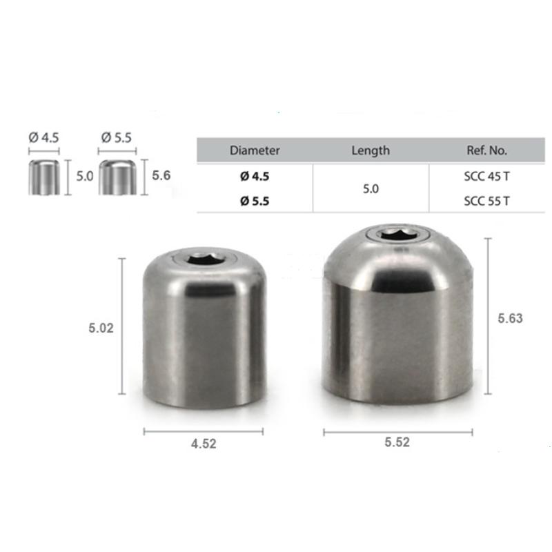 Стоматологическая серия немедленного восстановления Трансферный стержень Защитный колпачок Прямоугольное титановое основание Аксессуары для дентальных имплантатов