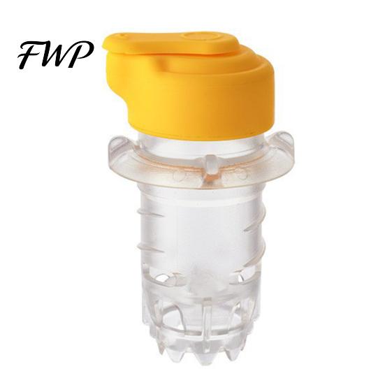 Kitchen Citrus Juicer 1/2Pcs Lemon Squeezer with Screw Top Lid Built-in Filter Multi-functional Hand Held Juice Tool Mini Manual Orange Lime