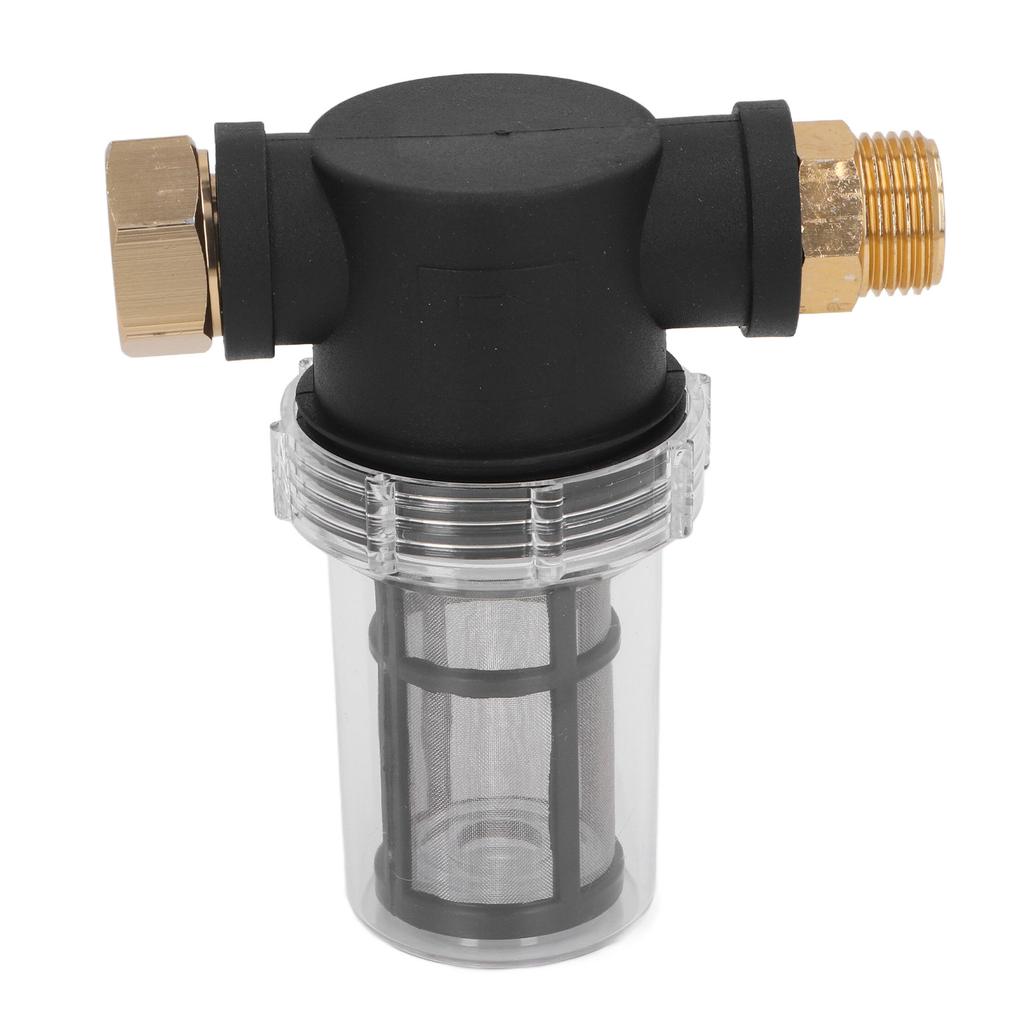 Garden Hose Inlet Filter 3 4 High Pressure Washer Water Sediment Filter Attachment