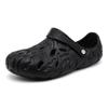 New Beach Shoes Men's Hole Shoes One-word Sandals Light and Soft Foreign Trade Extra Large Size 47-48-49 Sandals