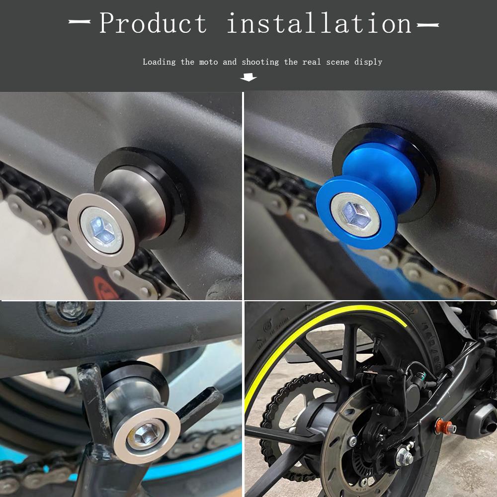 Для Yamaha XJR1300 XJR 1300 1996 1997 1998 1999 2000 2001 2002 2003 2004 2005 мотоцикл 6 мм маятник катушки слайдер подставка