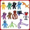 Rainbow Friends Roblox Plush Toy Cartoon Game Character Doll Kawaii Blue Monster Soft Stuffed Animal Toys for Children Christmas Gifts