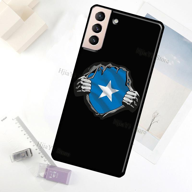 Чехол с флагом Сомали для Samsung Galaxy S23 Ultra Note 20 10 S9 S10 Plus S20 S21 FE S22 Ultra