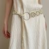 Retro Bohemian Belt Waistband Tassel Waist Chain Elegant Ethnic Style Belt  Daily
