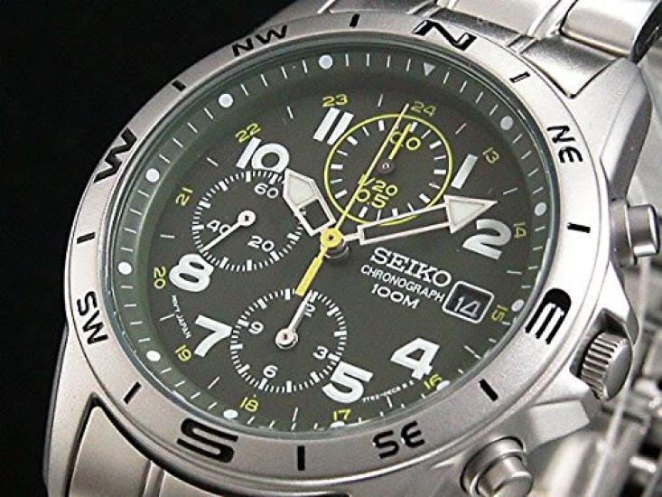 Seiko Мужские кварцевые часы с хронографом SND377P1 [Seiko] [Импортные]