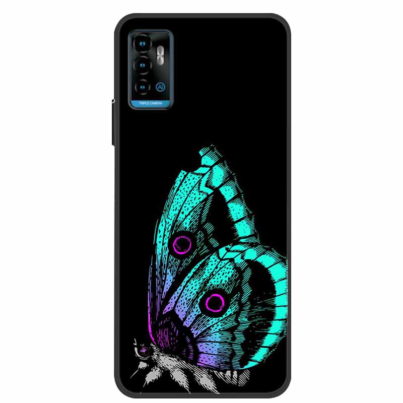 Для ZTE Blade A71 Чехол Силиконовая Задняя Крышка Чехол для Телефона Для ZTE Blade A71 Мягкие Чехлы для ZTE BladeA71 A 71 2021 Защитный Бампер