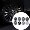 Car Sticker 2026 New For Benz Auto 75mm Wheel Center Hub Cap Badge Decoration Accessories for Mercedes Benz Maybach W204 W205 W2