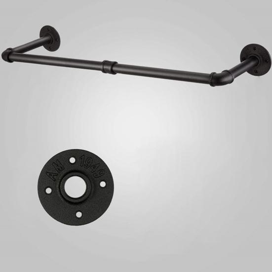 1 комплект, настенная вешалка для одежды, широкое применение, подвесная стойка из кованого железа для хранения предметов, бытовые принадлежности