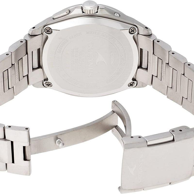 Used CASIO OCEANUS 3 hands model radio-controlled solar-powered watch [OCW-S100-1AJF]