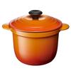 Le Creuset Эмалированный чугунный горшок Кокот Every 18 Оранжевый Газ Индукционная плита Совместимый Японский [Официальный продукт]