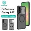NILLKIN Чехол для телефона Samsung Galaxy A57 CamShield Pro Магнитный чехол Защита камеры Сдвижная крышка