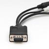 Universal VGA To Video TV Out S-Video AV and 3 RCA Female Converter Cable Adapter