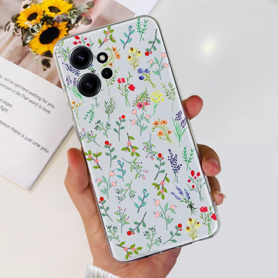 Для Xiaomi Redmi Note 12 Global Стильный Чехол для Телефона Мягкий Силикон ТПУ Задняя Крышка Для Redmi Note 12 Pro 4G Note12 12Pro