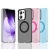 Magnetic Wireless Charging Case For OPPO Reno 13F 13FS 13 Pro  Reno13 F FS 5G Cover Candy Colors Transparent Back Shell