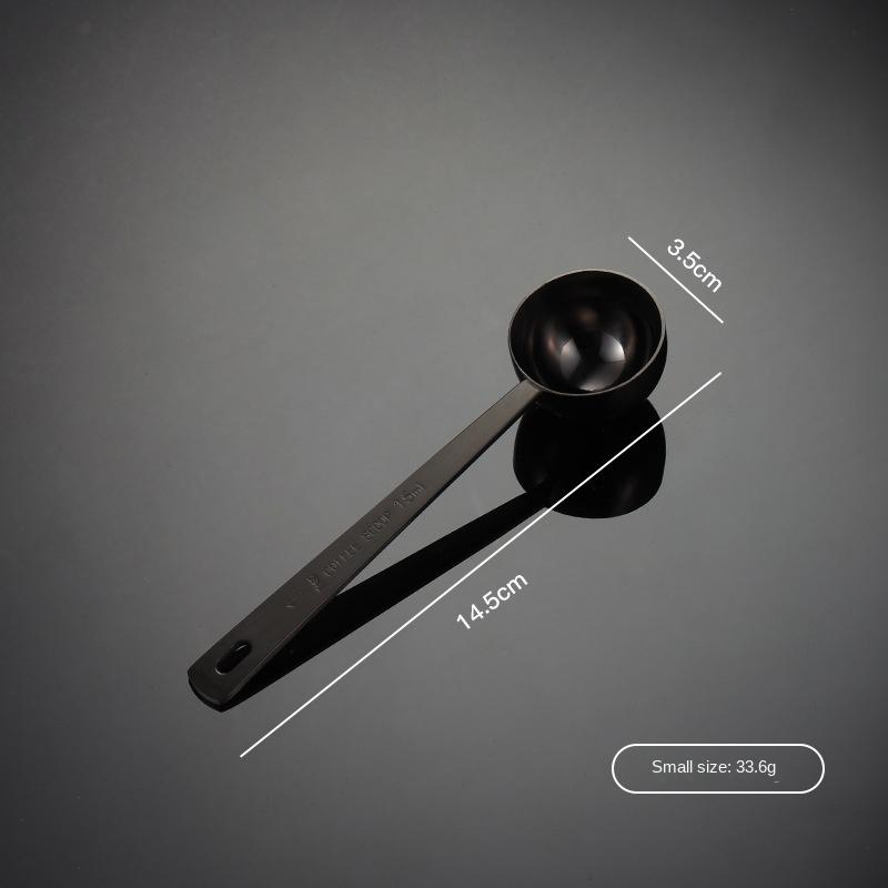 HANYANG 304 Нержавеющая сталь Серебряная сварка Большая мерная ложка с ручкой Титан позолоченный Красочные кухонные принадлежности для выпечки