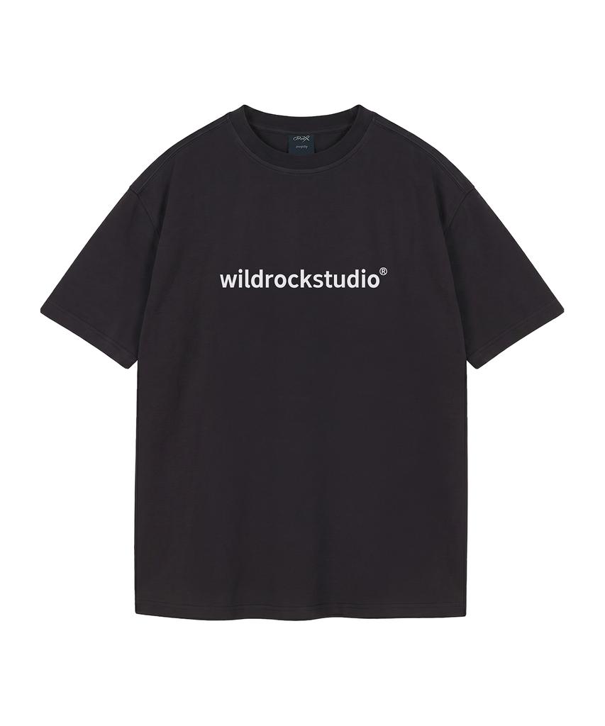 WILDROCK Standard Logo Pigment Oversized Short Sleeve T-Shirt (Includes Cropped) (Type A)
