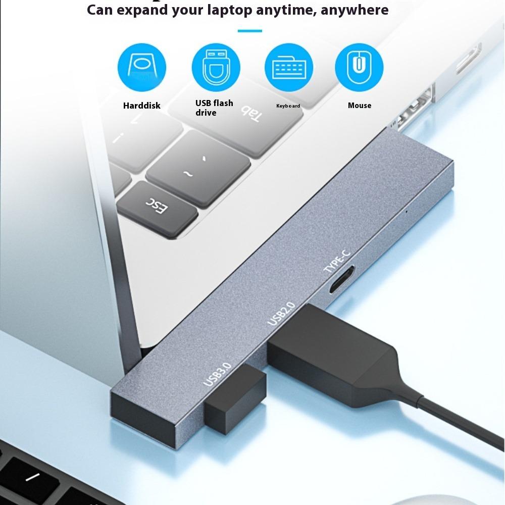 USB HUB 3.0 Type C 3.1 4 Port Multi USB Splitter Expander High Speed OTG Adapter For Xiaomi Lenovo Macbook Pro Computer Accessories