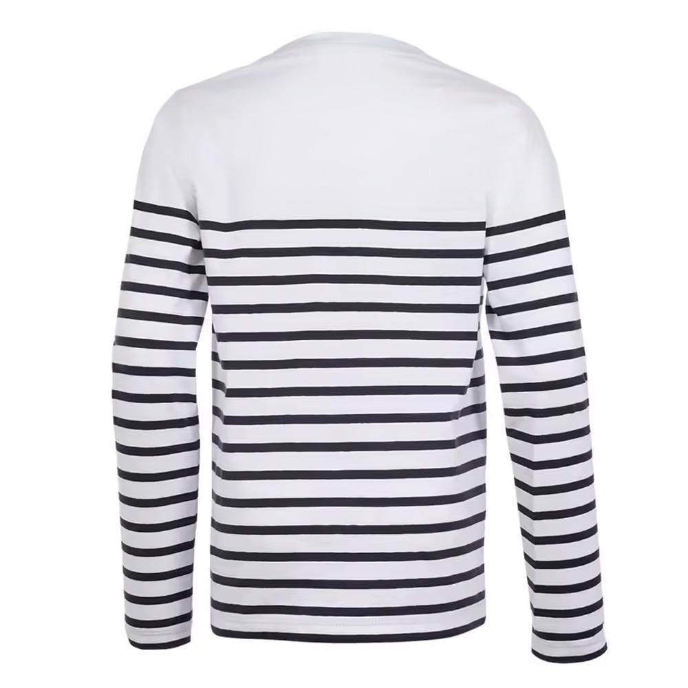 Childrens/Kids Matelot Striped Long-Sleeved T-Shirt