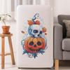 Painted Pumpkin Skull Bedroom Wall Refrigerator Decorative Wall Stickers Self-adhesive