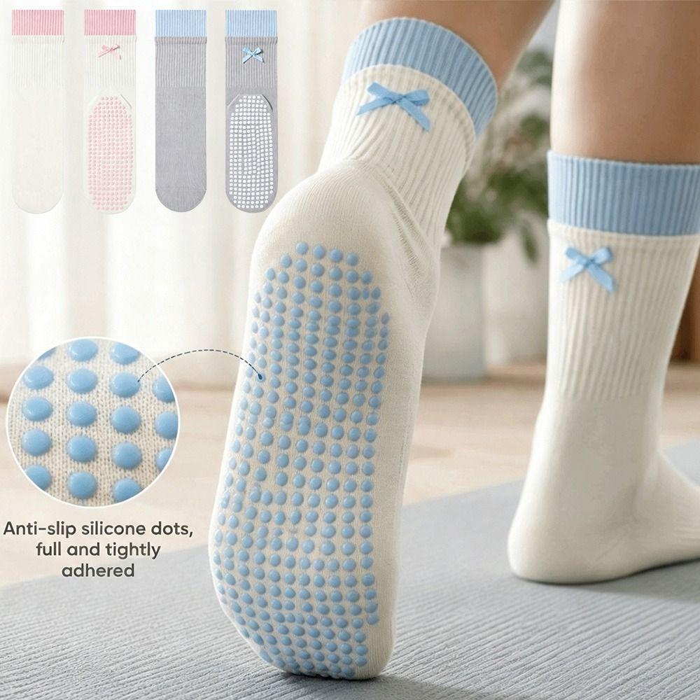 Non Slip Pilates Socks Cotton Grip Socks New Ballet Socks Women