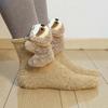 3D Plush Animal Socks Cute Knitted Socks with Fluffy Animals Stretchy Fun Sloth Cat Socks for Animal Lovers Christmas Gift