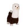 Interactive Robotic Alpaca Lifelike Walking Sounding Stuffed Animal Realistic Alpaca Plush Doll for Pet Lovers