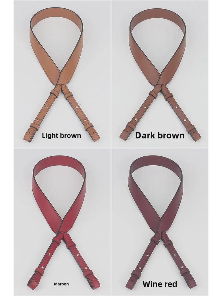 Регулируемый ремень для женской сумки без пряжки со сменным плечевым ремнем через плечо