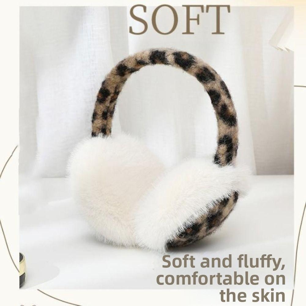 Foldable Warm Earflaps Thicken Cute Ear Cover Comfortable Cold-proof Ear Mask Skiing