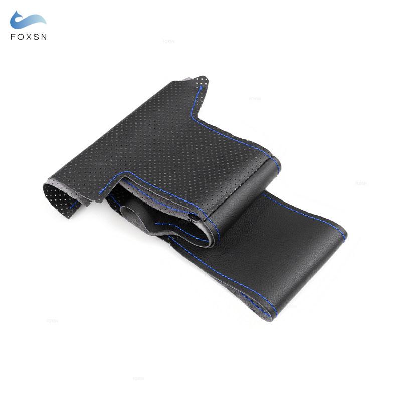 Оплетка на руле для Toyota Prius 20 XW20 2004 2005 2006 2007 2008 2009 Автомобильный руль с прошитой вручную кожей